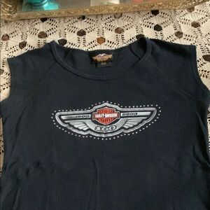 Harley-Davidson Black Sleeveless Tee